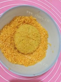 热腾腾的南瓜饼做法图解6)