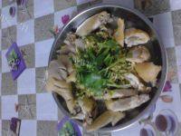 美味的蒸鸡