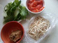 美味的青菜牛肉面做法图解1)