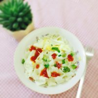 美味的鸡蛋汤面做法图解7)