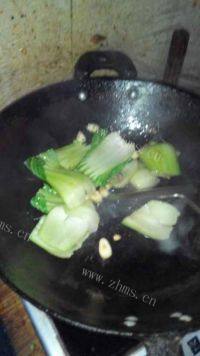 家常菜香菇油菜做法图解4)