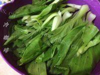 蒜蓉油菜自制做法图解1)