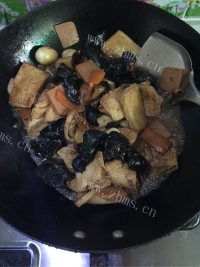家常菜红烧千页豆腐