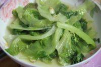 色泽不错的炒生菜