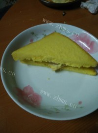 美味营养的简易三明治做法图解5)