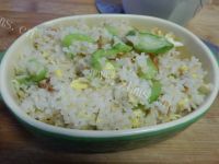 爱上丝瓜鸡蛋焗饭做法图解14)