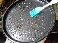 家常火腿肠豆渣饼做法图解8)
