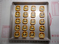 自制熊猫饼干