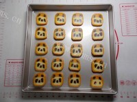 自制熊猫饼干
