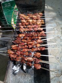 美味的烤肉串做法图解10)