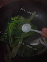 诱人蒜蓉生菜做法图解4)