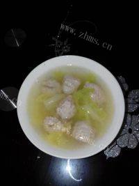 家常菜汆丸子