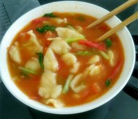 美味的西红柿疙瘩汤