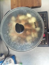鲜美可口的大盘鸡做法图解11)