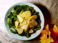 家常菜青椒土豆片