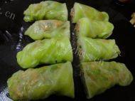 自己做的包菜卷做法图解9)