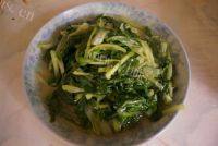 家常菜素炒小白菜