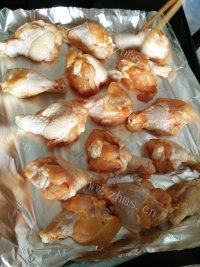 美味的烤鸡翅做法图解3)