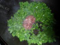 美味的橄榄菜四季豆做法图解4)