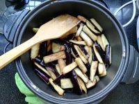 DIY糖醋茄子做法图解5)
