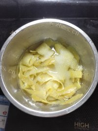 自制柚子皮糖做法图解9)