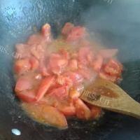 营养的西红柿豆面疙瘩汤的做法图解四