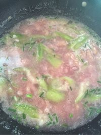 食欲满满的丝瓜肉片汤