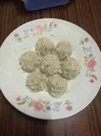 好吃的鸡肉糯米丸子做法图解5)