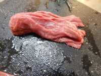 可口的西红柿牛肉片汤做法图解1)