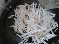 家常菜酱炒杏鲍菇做法图解4)