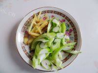 味道不错的爆炒肉片塔菜花做法图解6)