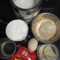 自制燕麦桃酥做法图解1)