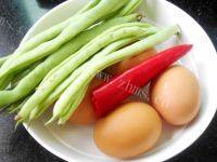 家常菜四季豆炒鸡蛋做法图解1)