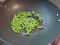 家常菜毛豆烧茄子做法图解3)