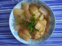 家常菜素炒冬瓜