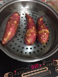 芳香四溢的芝士焗番薯做法图解1)