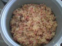 诱人的腊味饭