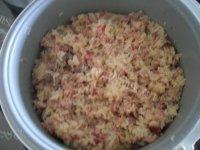 诱人的腊味饭