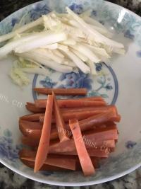 唇齿留香的炒三丝做法图解3)