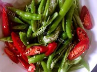特色菜农家小炒肉做法图解5)