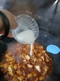 家常菜麻婆豆腐做法图解9)