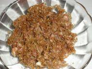 美味的茄子肉馅水饺做法图解4)