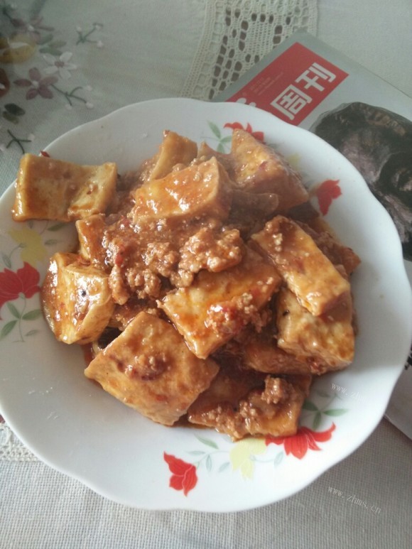 回味无穷的肉末豆腐