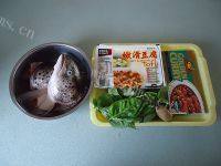 「DIY」咖喱三文鱼头煮豆腐做法图解1)