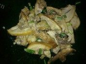 家常菜爆炒鸭肉
