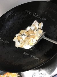 满口清香的香煎豆腐做法图解3)