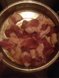 家常菜腐竹炒肉片做法图解1)