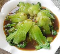 家常菜白灼油菜