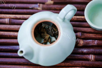 美味的芝麻叶茶做法图解7)