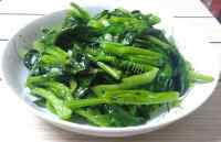 美味的蒜蓉橄榄菜做法图解5)